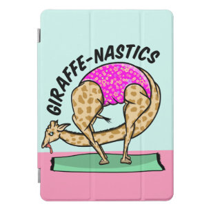 Animal doing gymnastics iPad pro cover