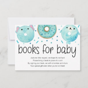 Animal Donut Baby Sprinkle Books for Baby Card
