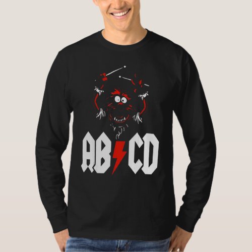 Animal Drummer Ab Cd Graphic Guy Definition  Vinta T_Shirt