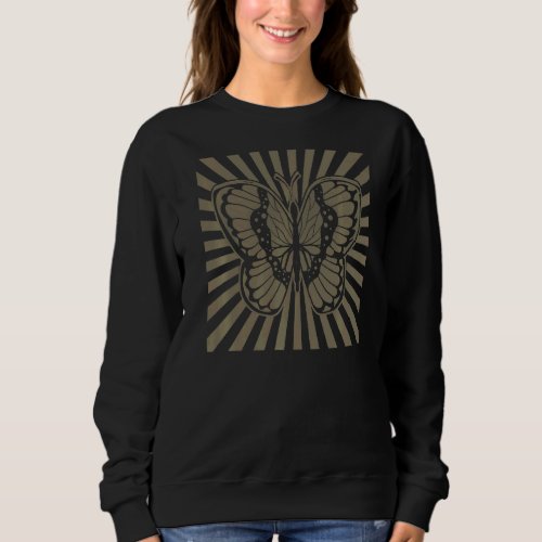 Animal  Entomology Insect Lepidopterist Butterfly Sweatshirt