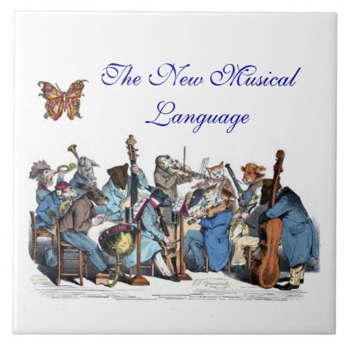 ANIMAL FARM ORCHESTRA New Musical Language Ceramic Tile