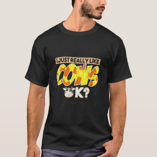 Animal Farmer Cow T-Shirt