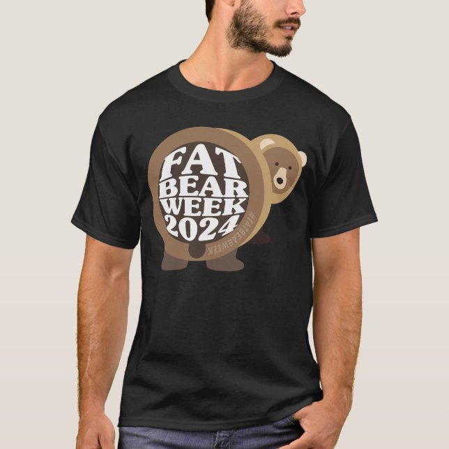 animal, fat bear week, fat bear week i voted 2024, T-Shirt (Front)