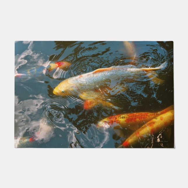 Animal - Fish - Bestow good fortune Doormat (Front)