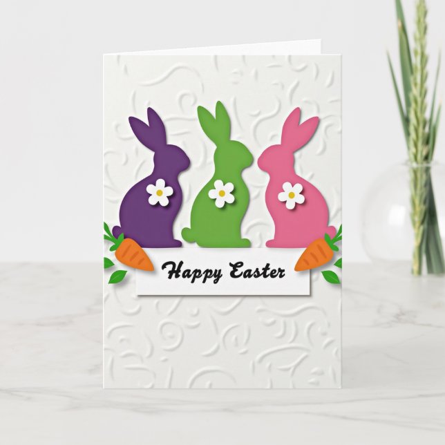 Animal Floral Celebration Card (Front)