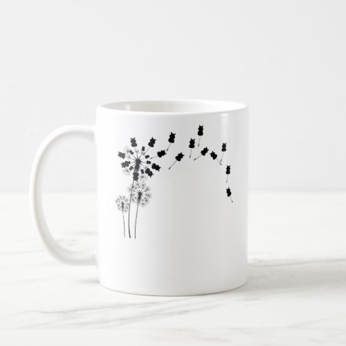 Animal Flower Plant _ Dandelion Hamster   Coffee Mug