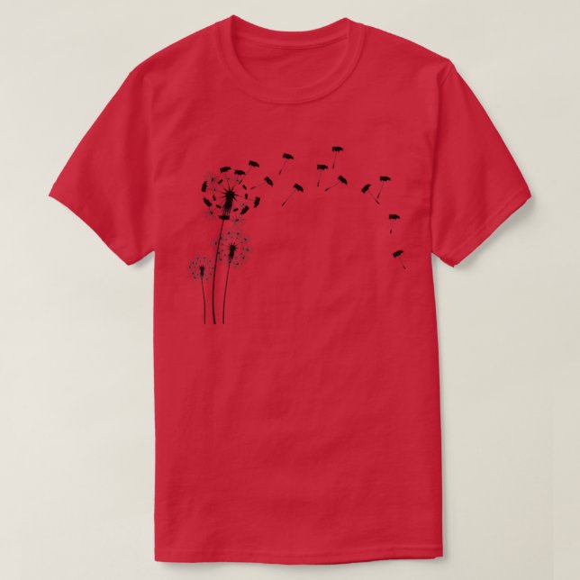 Animal Flower Plant - Dandelion Pig 179  T-Shirt (Design Front)