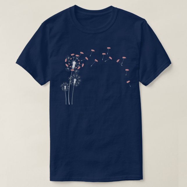 Animal Flower Plant - Dandelion Pig  T-Shirt (Design Front)