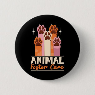 Animal Foster Care Animal Shelter Animal Rescue  Button