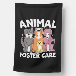 Animal Foster Care Animal Shelter Animal Rescue House Flag