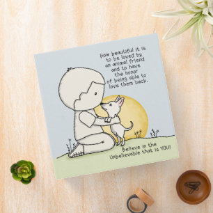 Animal Friends 3 Ring Binder