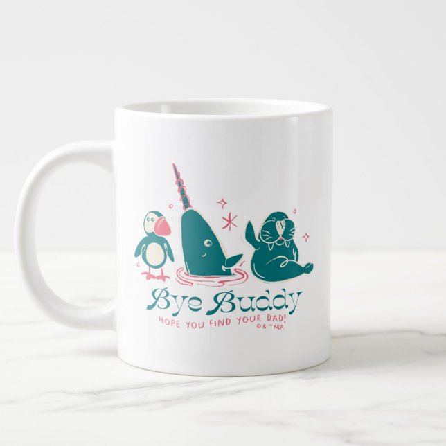 Animal Friends - Bye Buddy Hope You Find Your Dad Giant Coffee Mug (Left)