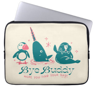 Animal Friends - Bye Buddy Hope You Find Your Dad Laptop Sleeve