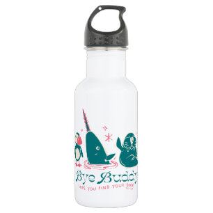 Animal Friends - Bye Buddy Hope You Find Your Dad Stainless Steel Water Bottle