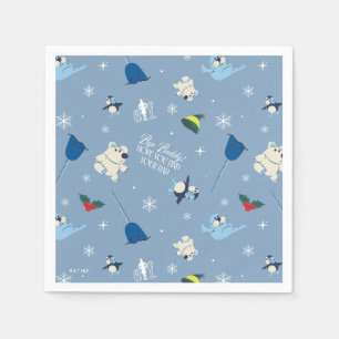 Animal Friends "Bye Buddy" Winter Pattern Napkins