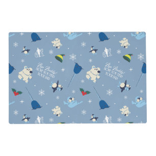 Animal Friends "Bye Buddy" Winter Pattern Placemat