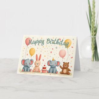 Animal Friends in Party Magic Card