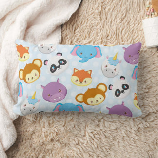 Animal Friends Lumbar Pillow 13" x 21"