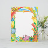 Animal Fun Letterhead (Standing Front)