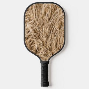 Animal fur pickleball paddle