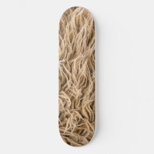 Animal fur skateboard