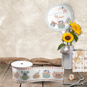 Animal Gift Wrap Ribbon