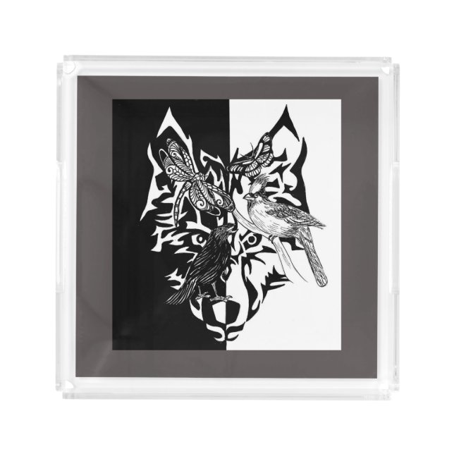 Animal Guides Acrylic Tray (Front)