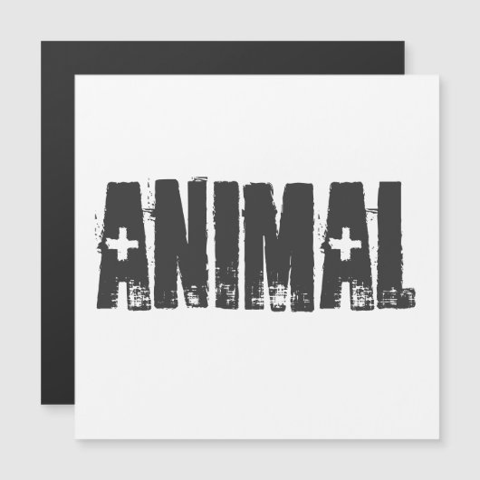 Animal - Gym Bodybuilding Fitness (Front/Back)
