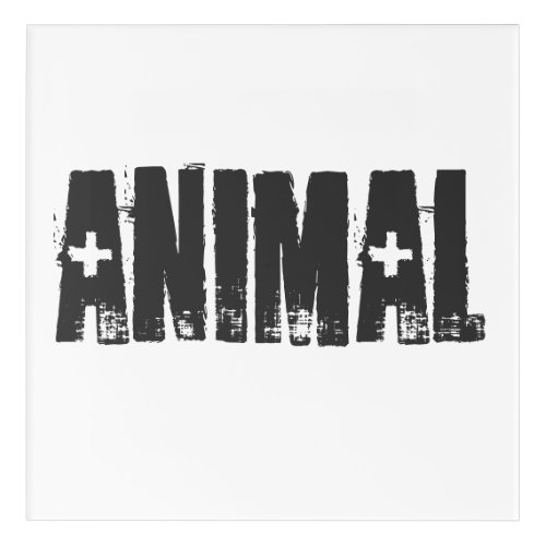 Animal _ Gym Bodybuilding Fitness Acrylic Print