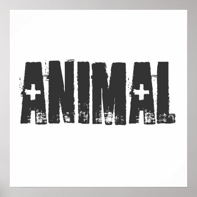 Animal - Gym Bodybuilding Fitness Poster (Front)