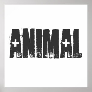 Animal - Gym Bodybuilding Fitness Poster