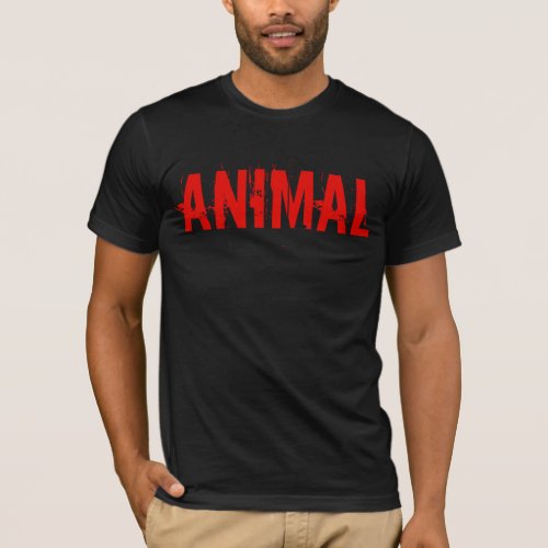 Animal _ Gym Bodybuilding Fitness T_Shirt
