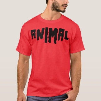 ANIMAL Gym Fitness Workout Bodybuilding Motivation T-Shirt