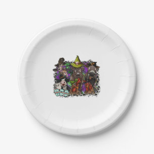 Animal Halloween Paper Plates