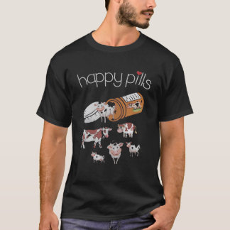Animal Happy Bill Cow T-Shirt