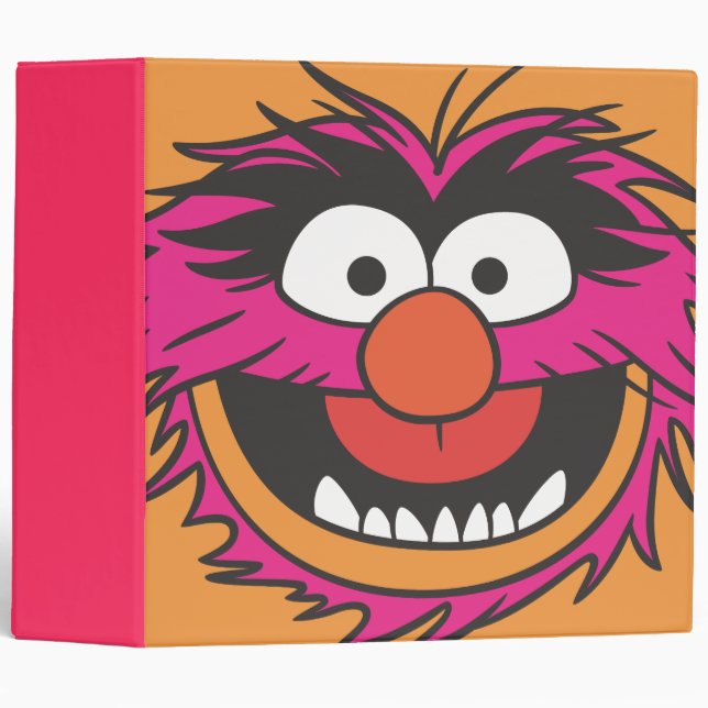 Animal Head 3 Ring Binder (Front/Spine)