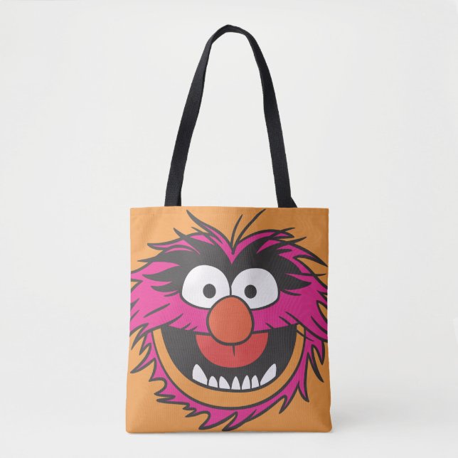 Animal Head Tote Bag (Front)
