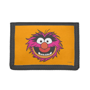Animal Head Trifold Wallet