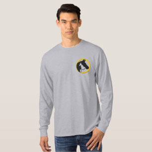 Animal Healing Now Men's Embroidered Long Sleeve T-Shirt