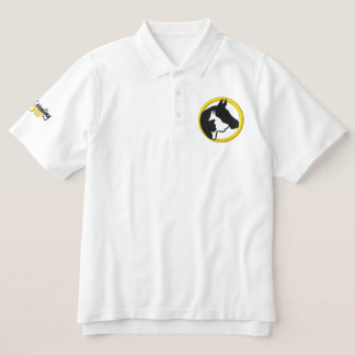 Animal Healing Now Men's Embroidered Polo Shirt