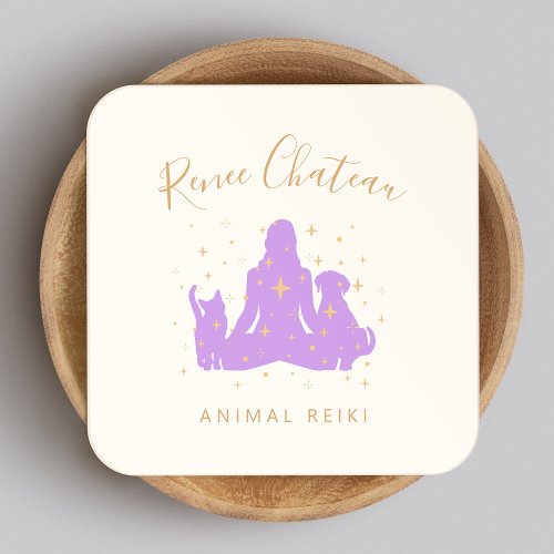 Animal  Healing Reiki Master Business Card