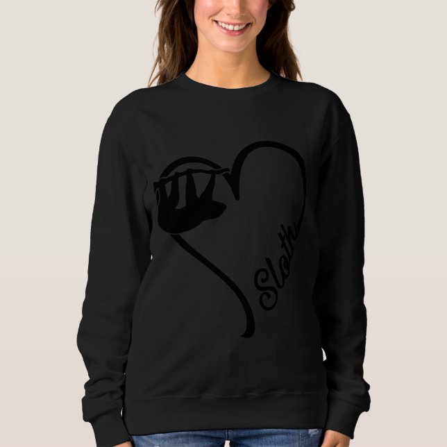 Animal Heart Sloth Sweatshirt (Front)