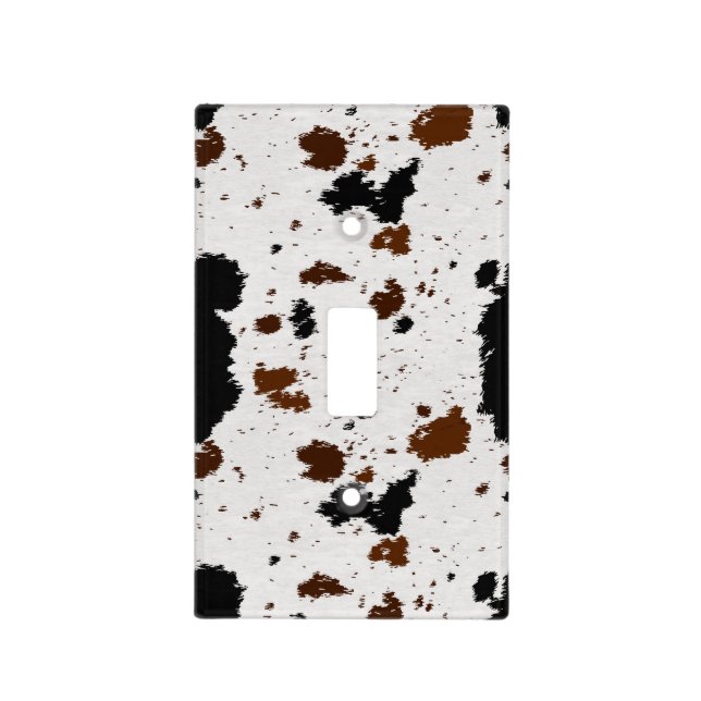 Animal Hide Light Switch Cover (Front)