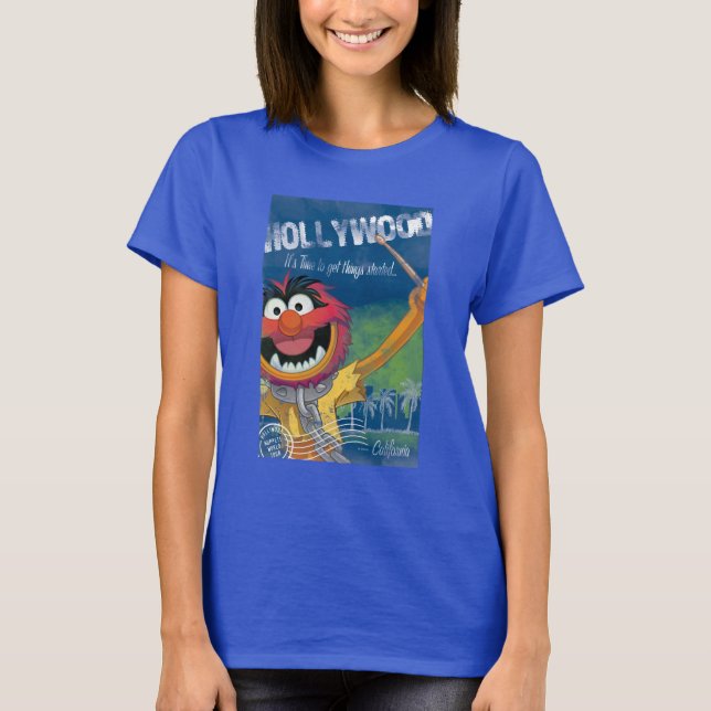 Animal - Hollywood, California Poster T-Shirt (Front)