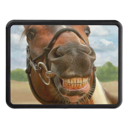 Animal _ Horse _ I finally got my braces off Trailer Hitch Cover