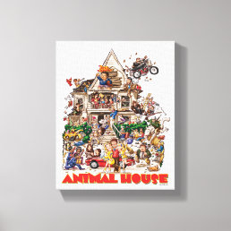 Animal House Delta House Drawing Canvas Print