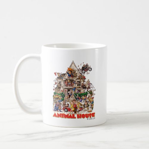 Animal House Delta House Drawing Coffee Mug