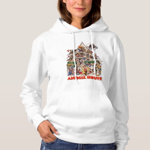 Animal House Delta House Drawing Hoodie