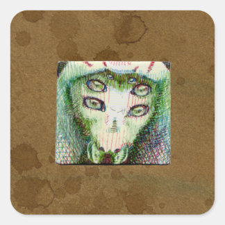 Animal Hybrid 2 Square Sticker