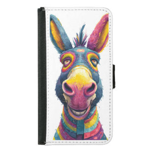 Animal Illustration Samsung Galaxy S5 Wallet Case